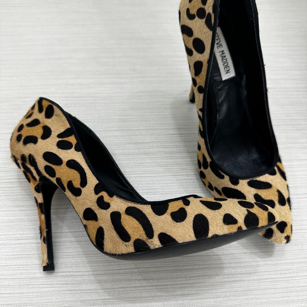 Steve Madden Leopard Print Women's Heels